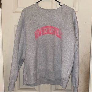 ARITZIA GREY CREWNECK